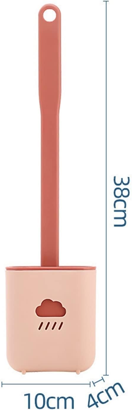 Toilet Brush Holder Household Silicone Toilet Brush Multifunctional Toilet Brush Toilet Cleaning Brush Toilet Brush Holder Toilet Brush Holders(Blue)