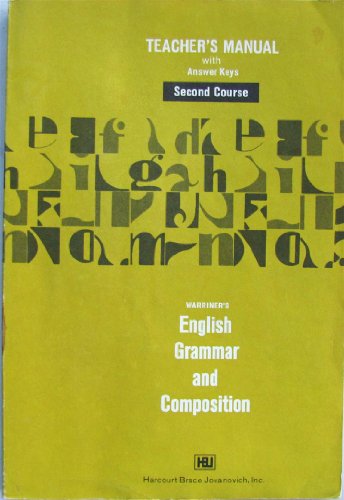 Warriner's English Grammar and Composition : Se... 0153119276 Book Cover