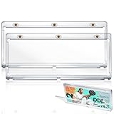 DEDC 2-Pack Magnetic Card Holder Vertical Booklet Card Holder-175PT Magnetic Case Trading Card Protector Baseball Cards One Touch Card Holder (2CT-187mm)