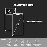 TORRO Skórzane Etui do iPhone 18 Pro Max i 17 Pro Max, Granatowy