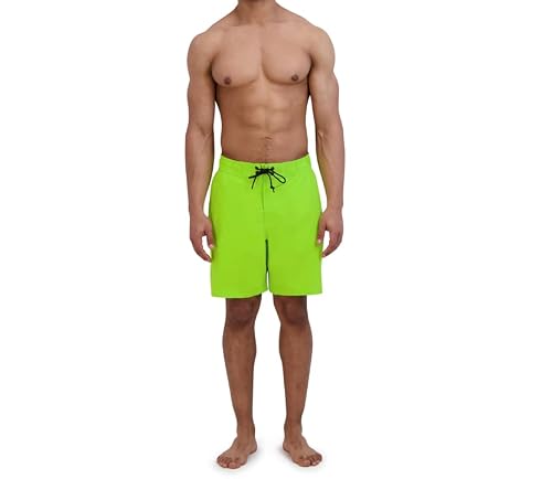 Spyder Men's Standard Quick Dry Board Short Lightweight Stretch Angled Side Seam 9" Swim Trunk, Mojito, Medium #TOP4