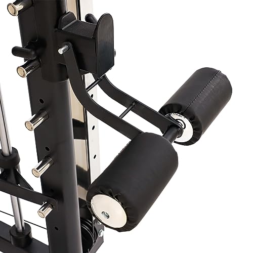 Altas Strength Home Gym Equipment Smith Machine With Pulley System Gym Squat Rack Pull Up Bar Upper Body Strength Training Leg Developer Light Commercial Fitness Equipment Included Accessories 3000Y #TOP7