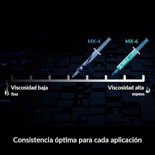 Miniatura 3 de Arctic Mx-6 4 G - Ultimate Performance Thermal Paste Para Cpus, Consolas, Tarjetas Gráficas, Portátiles, Muy Alta Conductividad Térmica, Larga Duración, No Conductiva, No Capacitiva