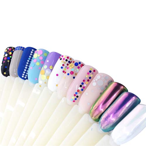 Minkissy 3 Boxen Nagelschmuck Pailletten Glitzer Nail Art Charms Diamanten Nieten Edelsteine ??Stein Edelsteine ??Design… – Bild 4
