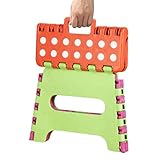 Matériau durable : utilisation de matières premières de qualité supérieure. Le marchepied pliable est inodore et sûr à utiliser. Il est solide, pas facile à casser et durable.