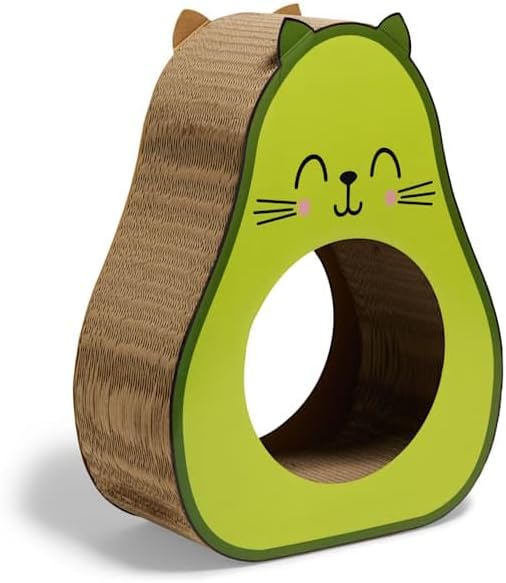 EveryYay by Petco Novelty Avocado Cardboard Cat Scratcher 19.8" H