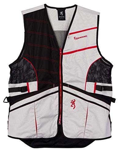 Browning Ace Shooting Vest Black/Red (L)