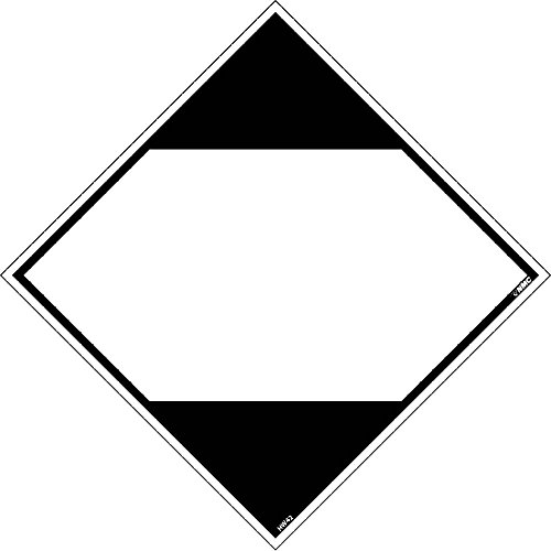 NMC National Marker Corp. HW42 Hazmat Shipping Label