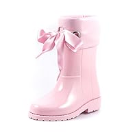 Igor Jellies Campera Ribbon Tie Wellie Baby Pink - 24/uk7 Toddler