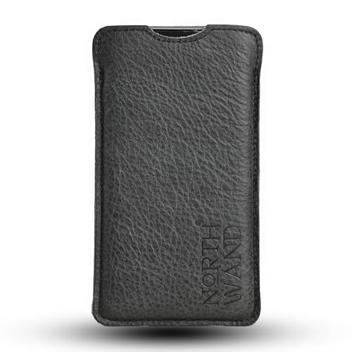 Étui pour téléphone portable en cuir tanné végétalement idéal pour vos réunions et déplacements