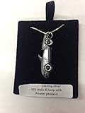 Handgefertigt in Sheffield Triumph Spitfire 1500 ref260 Zinn-emblem auf ein echtes sterling-Silber 925 handgefertigt mit Halskette 40.64 Kette prideindetails cm Geschenkbox