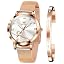 L5530:rose Gold Strap&white Dial