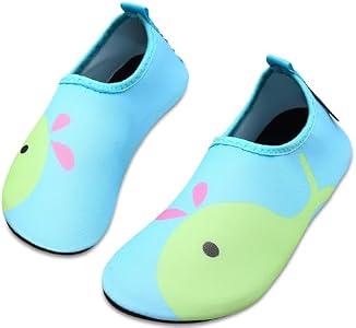 SAGUARO Chaussures D'Eau Enfant Barefoot Plage Piscine - Chaussettes Aquatiques Garçon Fille 20-37 EU