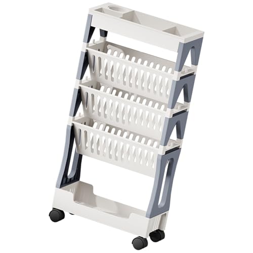 Chariot de rangement mobile pour optimiser les petits espaces et angles - 2