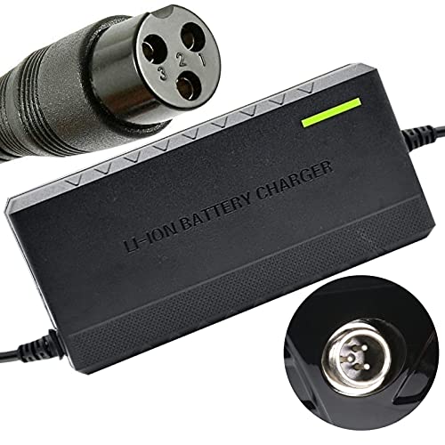 joyvio Hoverboard-Ladekabel 29,4 V 2 A, Anschluss-Netzteil für 24 V Hoverboard-Akku, Universal-Schnellladegerät für Hoverboard, Fahrrad-Motor-Fahrrad-Roller Cover