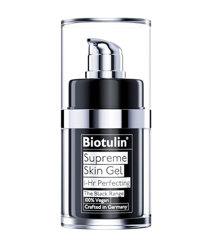 Biotulin - Supreme Skin Gel 0.5 fl.oz - Anti-wrinkle moisturizing treatment with concentrated Spilanthol and Hyaluronic Acid - Smooth and plump skin in less than 1 hour