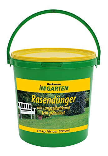 Preisvergleich Produktbild Beckmann Rasendünger 20+5+8 Mit Langzeitwirkung, 10 Kg