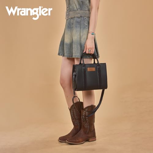 Image of Wrangler Purse for Women Medium Tote Bag Handbags Top-Handle | Purse