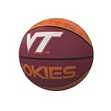 Virginia Tech Repeating Logo Mini-Size Rubber Basketball