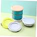BESPORTBLE 3pcs Pet Food Can Covers Sealing Lids for Dog Cat Food Flexible TPR Material Dishwasher Safe Prevents Spills