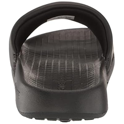 Lacoste Women's Serve Slide, Black/White, 9