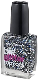 Sally Hansen Treatment Big Glitter Top Coat Nail Color, Meteor Light, 0.4 Fluid Ounce