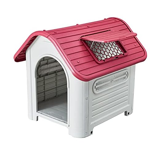 Gardiun KZT1006 Cuccia per Cani Dakota Rete in Resina di Plastica Dimensioni: 72 x 87 x 75 cm (larghezza x profondità x altezza).