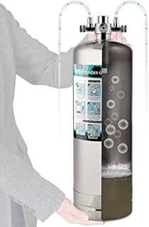 Clscea 5.5L CO2 Cylinder Generator CO2 System Kit for Aquarium & Hydroponic Dual Needle Valve(G900 )