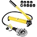 Produktbild BotaBay Presszange 6T Manuelle Hydraulische Presszange V12-28mm Hydraulische Crimpzange TH16-32mm Rohrpresszange Handpresswerkzeug Set für PEX-Rohre PB-Rohre Kupferrohre