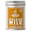 Golden Milk, Kurkuma Latte, Goldene Milch, Ayurveda Gewürzmischung in Aromaschutzdose (90 g) OHNE ZUCKER