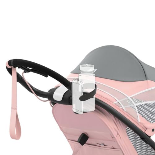 Miniatura 3 de Cybex 2 En 1 - Soporte Para Cochecito De Correr Avi, Teléfono Celular Y Soporte Para Botellas, Color Negro
