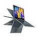 Produktbild ASUS ZenBook Flip 13 OLED Ultra Slim 2-in-1 Laptop 13,3 Zoll OLED FHD Touchscreen, Intel Evo Platform Core i7-1165G7, 16GB RAM, 1TB SSD, Windows 11 Pro, AI Noise-Cancellation, Pine Grey, UX363EA-AH74T