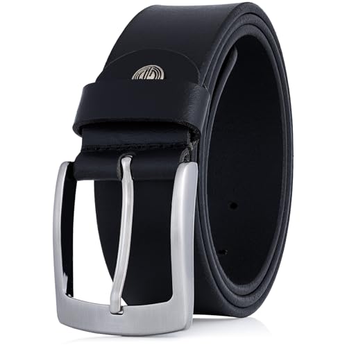 LINDENMANN Herren Vollledergürtel aus Büffelleder, 40 mm breit...