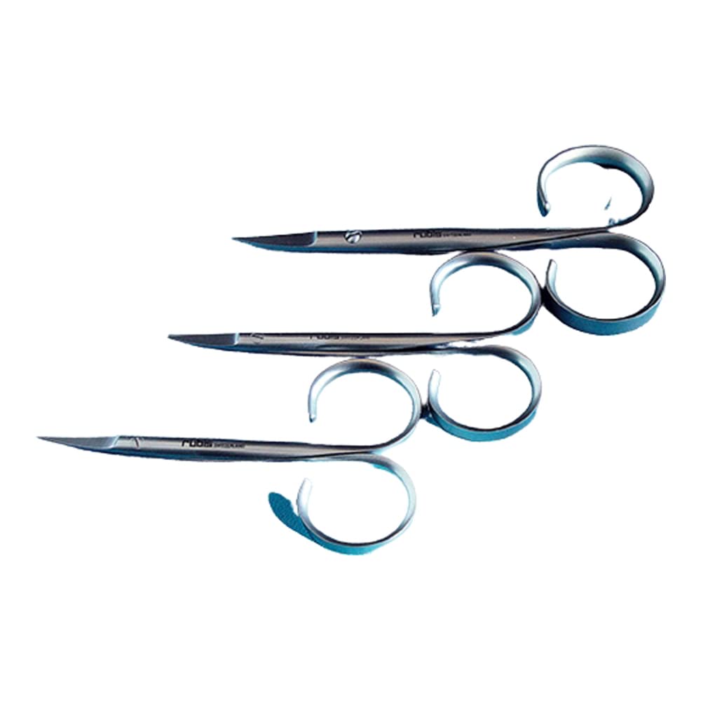 EMS 78180-1C2 Rubis Model 1C200 Micro Scissor, 146 mm Height, Stainless Steel