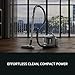AEG 3000 Bagless Vacuum Cleaner AL31C1DG, Powerful Cyclonic Performance, AllFloor Auto Nozzle, HEPA Filtration, Hygienic 2-Step Emptying, Compact Design, 73 dB