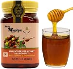 Pure Mountain Sidr Honey Plain (500g) | Supports memory, focus & cognitive function, Gluten free, No added sugar or additives, Smooth pourable texture