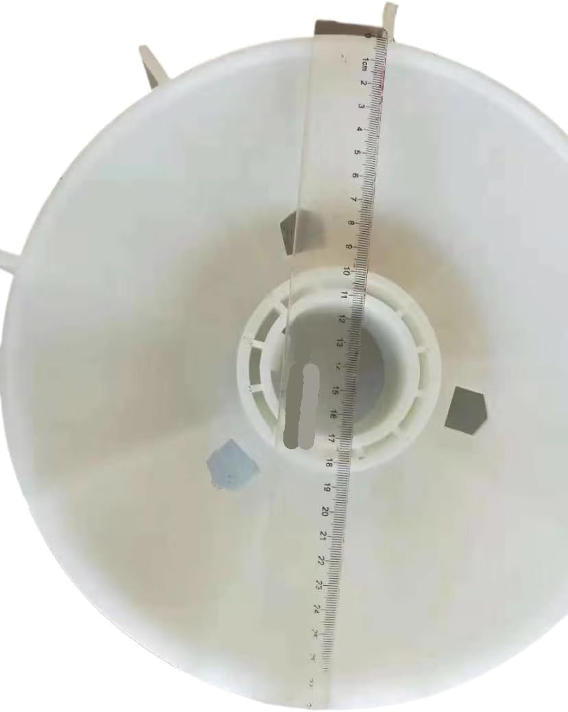 Motor M2QA225-M2A M4B M6.8P Compatible Fan Blade with 62mm Installation Aperture - Replacement Accessory(M2QA225-4.6.8P)