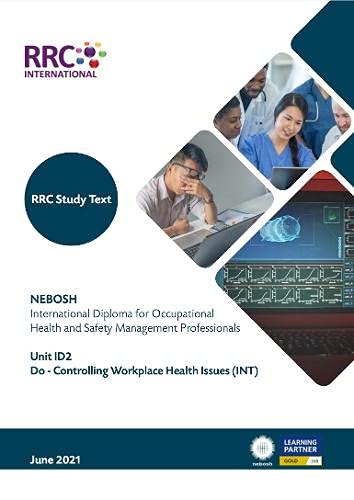 Buy RRC Study Text NEBOSH International Diploma For Occupational And 