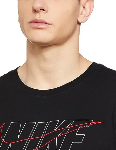 Image of Nike Men's Solid Regular Fit T-Shirt