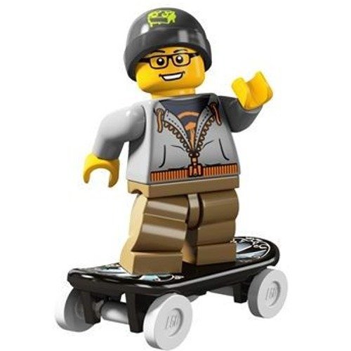 LEGO 8804 - Sammelfigur Skateboardfahrer aus Serie 4