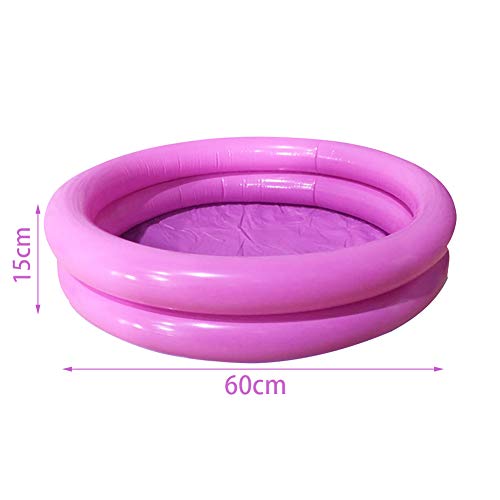 Inflatable Baby Pool, Outdoor Inflatable Swimming Pool, Toddler Blow Up Double Layer Round Padding Pool For Kids Inflatable Swimming Pool Family Water Toys(Blue) #TOP6