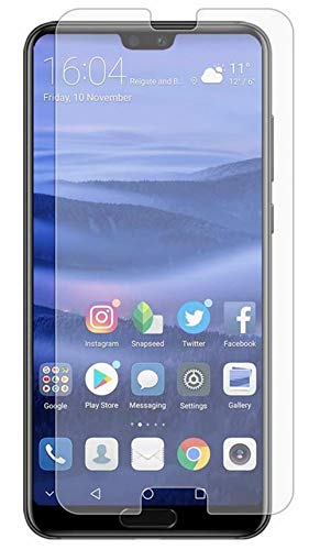 FlipBird Compatible with Huawei P20 Pro �P�[�X �X�N���[���v���e�N�^�[�K���X[HD-�N���A] [9H�d�x]�����K���X�X�N���[���v���e�N�^�[ (1-Pack)