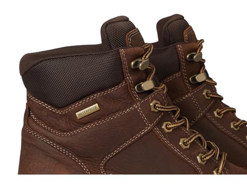 Image of Dunham mens 8000 Works 6 in Plain Toe Waterproof Boot