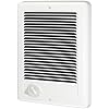 CSC151TW Electric Wall Heater(120 Volt, 1500 Watt, White) Wall Heater Complete Unit With Thermostat