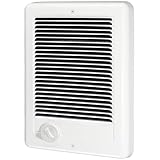 CSC151TW Electric Wall Heater（120 Volt, 1500 Watt, White) Wall Heater Complete Unit With Thermostat