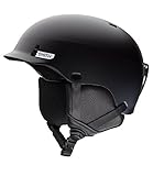 Smith Optics Gage Adult Ski Snowmobile Helmet - Matte Black / Medium