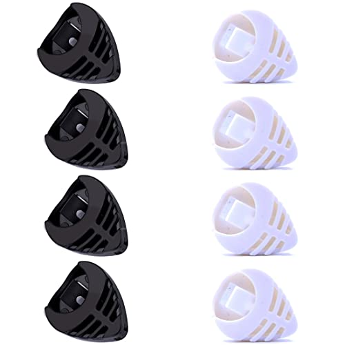 8 supports de médiators de guitare, supports de médiators en celluloïd à ressort pour guitare électrique, basse… - Les Beatles, Paul McCartney, John Lennon, RIngo Starr, George Harrison 8 supports de médiators de guitare, supports de médiators en celluloïd à ressort pour guitare électrique, basse…