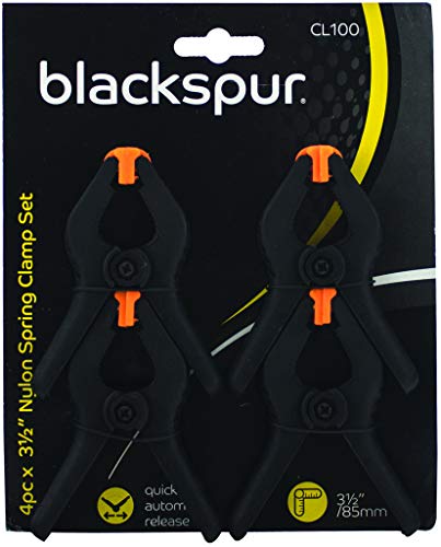Preisvergleich Produktbild Blackspur BB-CL100, Nylon Federklammern