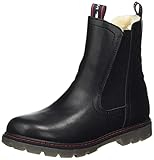 Tom Tailor 4271611 Chelsea-Stiefel, Black, 35 EU