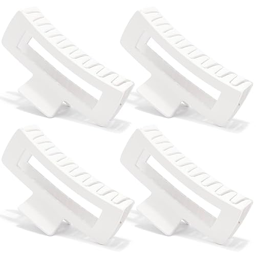 Miniatura 57 de AHONEY Pinzas para el cabello de 5 pulgadas rosadas, pinzas de garra extra grandes, pinzas grandes para cabello largo y grueso, pinzas XL gigantes